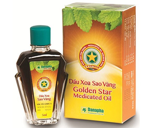 Dầu xoa Sao Vàng Danapha (5ml)